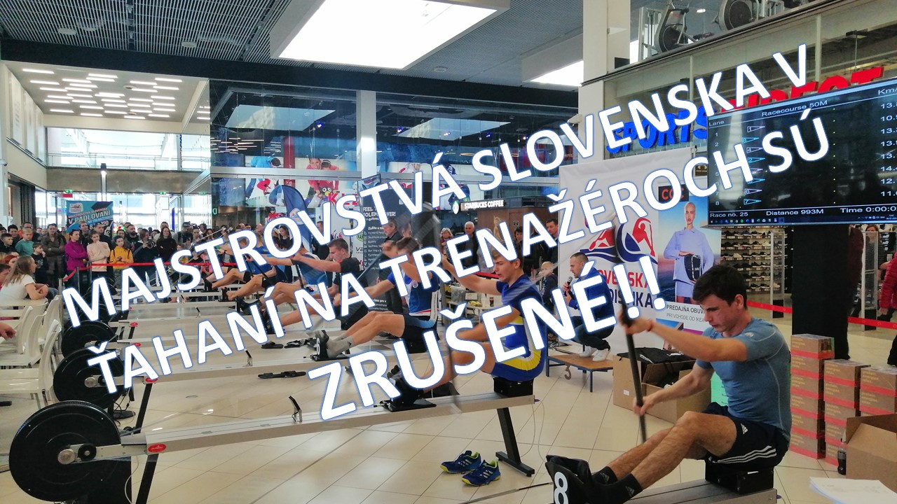 Trenažér je zrušený